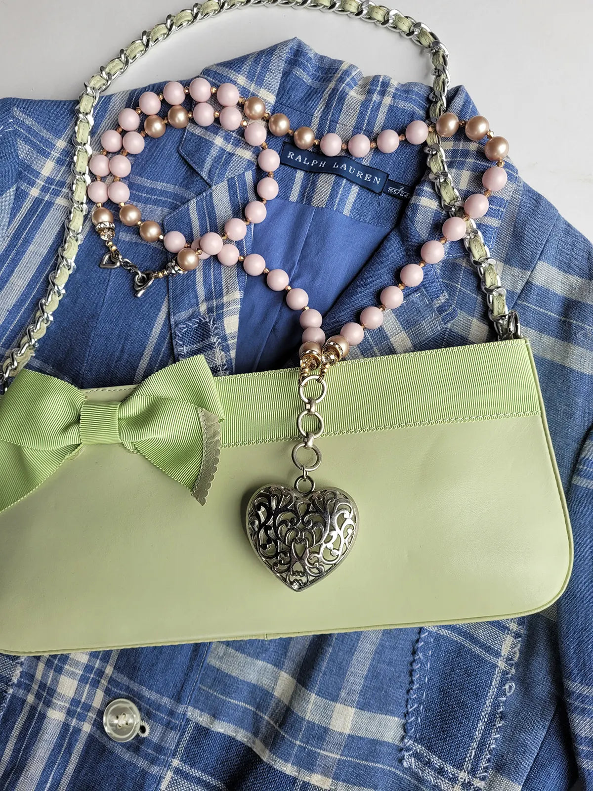 Exquisite antique custom made romantic gothic choker heart necklace - original piece only 1 made - wear multiple ways - all authentic vintage & antique components - beautiful quality in heavy crystals beads and metals