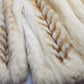 Vintage Saga Creamy White & Gold Fox Fur Coat - Soft & Dreamy - Perfect Length