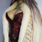 Vintage Saga Creamy White & Gold Fox Fur Coat - Soft & Dreamy - Perfect Length