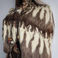 1920s Antique Ermine Cape - Beautiful Structual Shoulders & Draped Front - Fully Lined - Clasp Closure