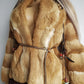 1960s Vintage Caramel Rabbit Coat - Super Soft - Creamy Caramel Brown