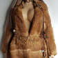 1960s Vintage Caramel Rabbit Fur Coat - Rich Golden Caramel - Absolutely Gorgeous - Soft & Dreamy - Long Length