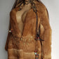 1960s Vintage Caramel Rabbit Fur Coat - Rich Golden Caramel - Absolutely Gorgeous - Soft & Dreamy - Long Length
