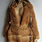 1960s Vintage Caramel Rabbit Fur Coat - Rich Golden Caramel - Absolutely Gorgeous - Soft & Dreamy - Long Length