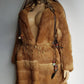 1960s Vintage Caramel Rabbit Fur Coat - Rich Golden Caramel - Absolutely Gorgeous - Soft & Dreamy - Long Length