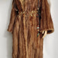 1940s Vintage Italian Fur Coat - Rich Golden Brown - Absolutely Gorgeous - Soft & Dreamy - Full Length