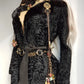 1960s Vintage Fox Fur & Curly Lambskin Coat - Super Soft Layers of Fur & Wool