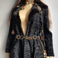 1960s Vintage Fox Fur & Curly Lambskin Coat - Super Soft Layers of Fur & Wool