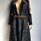 1960s Vintage Fox Fur & Curly Lambskin Coat - Super Soft Layers of Fur & Wool