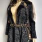 1960s Vintage Fox Fur & Curly Lambskin Coat - Super Soft Layers of Fur & Wool