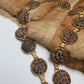 1960s Ultra Rare Heavy Metal Leopard Coin Belt - Chunky & Super Solid Statement Piece
