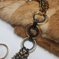 Statement Authentic Handmade Vintage Chain / Chainmail Belt / Necklace in Gold & Black - hundreds of rings