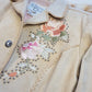 Vintage Embroidered & Studded Suede Jacket with intricate leatherwork detailing