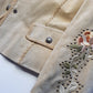 Vintage Embroidered & Studded Suede Jacket with intricate leatherwork detailing