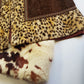 1960s Vintage Rare & Wild Leopard Rockstar Hooded Coat - Authentic Penny Lane Vibes - Vegan