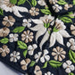 1950s Vintage Heavily Embroidered Asian Style Top - Cream & Green Tones - Intricate and Detailed