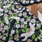 1950s Vintage Heavily Embroidered Asian Style Top - Cream & Green Tones - Intricate and Detailed