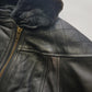 Italian Vintage 100% Genuine Leather 1980s Motorcycle Jacket - Quilted Feature Stitching - Metal Hardware - Fully Lined Jacket