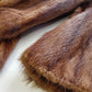 1940s Vintage Italian Fur Coat - Rich Golden Brown - Absolutely Gorgeous - Soft & Dreamy - Full Length