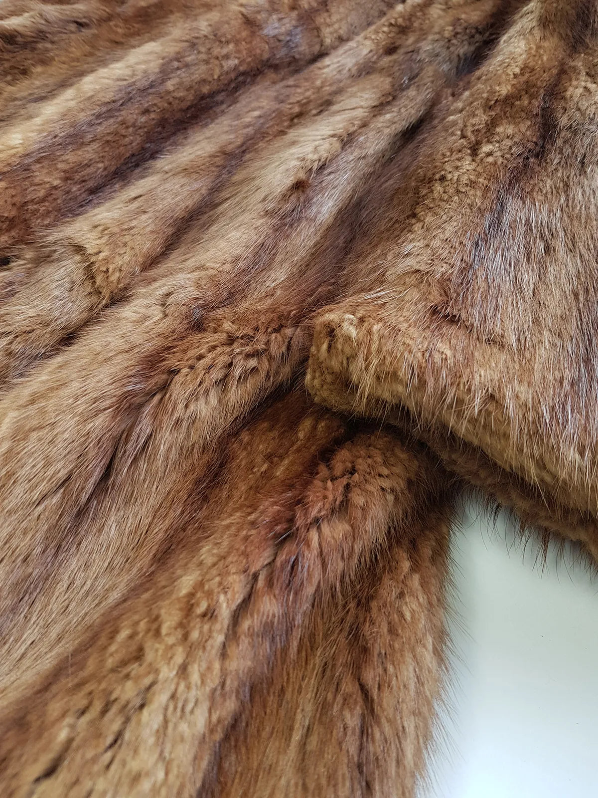 1940s Vintage Italian Fur Coat - Rich Golden Brown - Absolutely Gorgeous - Soft & Dreamy - Full Length