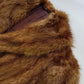 1940s Vintage Italian Fur Coat - Rich Golden Brown - Absolutely Gorgeous - Soft & Dreamy - Full Length