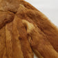 1960s Vintage Caramel Rabbit Fur Coat - Diamond Pattern - Rich Golden Caramel - Absolutely Gorgeous - Soft & Dreamy - Hip Length