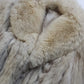 Vintage Saga Ice Blue / Grey Fox Fur Coat - Soft & Dreamy - Full Length