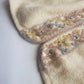 1950s Vintage Heavily Beaded Knit Jacket / Cardigan - Bridal Quality Cream Knit - Handmade Fully Lined Beaded Jacket