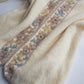1950s Vintage Heavily Beaded Knit Jacket / Cardigan - Bridal Quality Cream Knit - Handmade Fully Lined Beaded Jacket