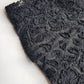 1990s Romantic Vintage Corset Top Lace & Hand Beaded - Knockout for Evening - Black Lace & Beads