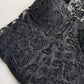 1990s Romantic Vintage Corset Top Lace & Hand Beaded - Knockout for Evening - Black Lace & Beads