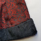 Italian Vintage Romantic Gothic Deep Red Brocade Skirt (1 Piece of a matching set)