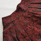 Italian Vintage Romantic Gothic Deep Red Brocade Skirt (1 Piece of a matching set)
