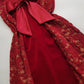 1990s Romantic Ruby Red Designer Vintage Lace & Velvet Dress - Knockout for Evening & The Perfect Dinner Date - Unbelievably Gorgeous