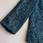 1950s Vintage Peacock Lace Jacket - Scalloped Lace Collar - Immaculate Tailoring - Fully Lined