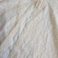 Ethereal Angelic 1950s Cape in the Lightest Ivory / Creme Lace - Ornate Edging & Tie at the front of the neck