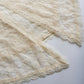 Ethereal Angelic 1950s Cape in the Lightest Ivory / Creme Lace - Ornate Edging & Tie at the front of the neck
