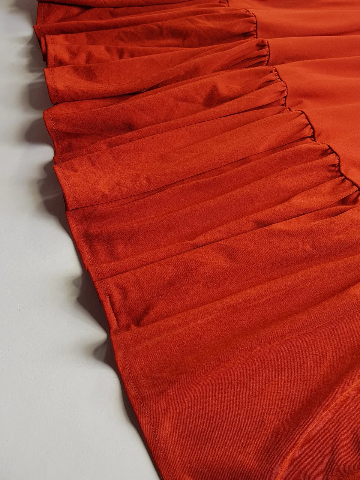 1970s Vintage Hand Crochet Trim Dress - Angel Sleeves - Hourglass Waist - Full Length - Absolutely Beautiful Sleeves