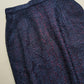 Vintage Italian Spectacular Lace Pencil Skirt with Contrast Peekaboo Coloured Layers underneath