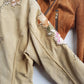 Vintage Embroidered & Studded Suede Jacket with intricate leatherwork detailing