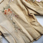 Vintage Embroidered & Studded Suede Jacket with intricate leatherwork detailing