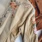 Vintage Embroidered & Studded Suede Jacket with intricate leatherwork detailing