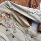 Vintage Embroidered & Studded Suede Jacket with intricate leatherwork detailing