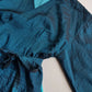 Sumptuous Silk Satin 90s Oriental Brocade & Azure Blue Wrap Jacket / Mini Dress - Perfect Evening Piece