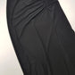 Iconic 90s Super Sexy Crystal Encrusted One Shoulder Gown - Absolutely Beautiful Silhouette & Hip Ruching - Black with Diamonds - Stretch body hugging high quality fabric