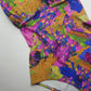1980s Vintage Brazillian High Cut One Piece Swimsuit - Incredible Vintage Print - Figure Enhancing Cupped Bust with Gathered Fabric - Racer Back & Incredible Quality Fabric