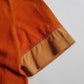 Emporio Armani Tangerine Mini Suit Set - 100% Buttery Soft Suede Leather - Structured & Tailored Two Piece - Jacket & Mini Skirt - Absolute Knockout for Summer / Autumn