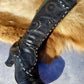 Victorian El Dante Style Ornate Handmade Italian Black Leather Boots - Stevie Nicks Whimsigoth - Intricate Cutouts / Applique / Silver Lacing